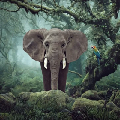 Burnell Primary Forest II by Jean Marie Gitard | TERAVARNA