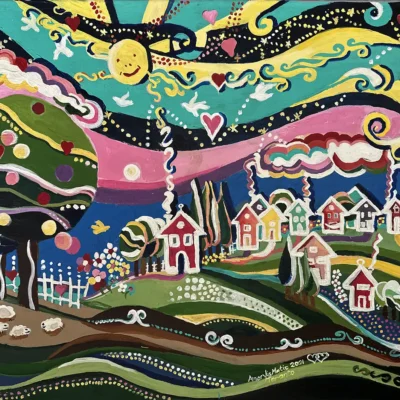 Neighborhood in Summer