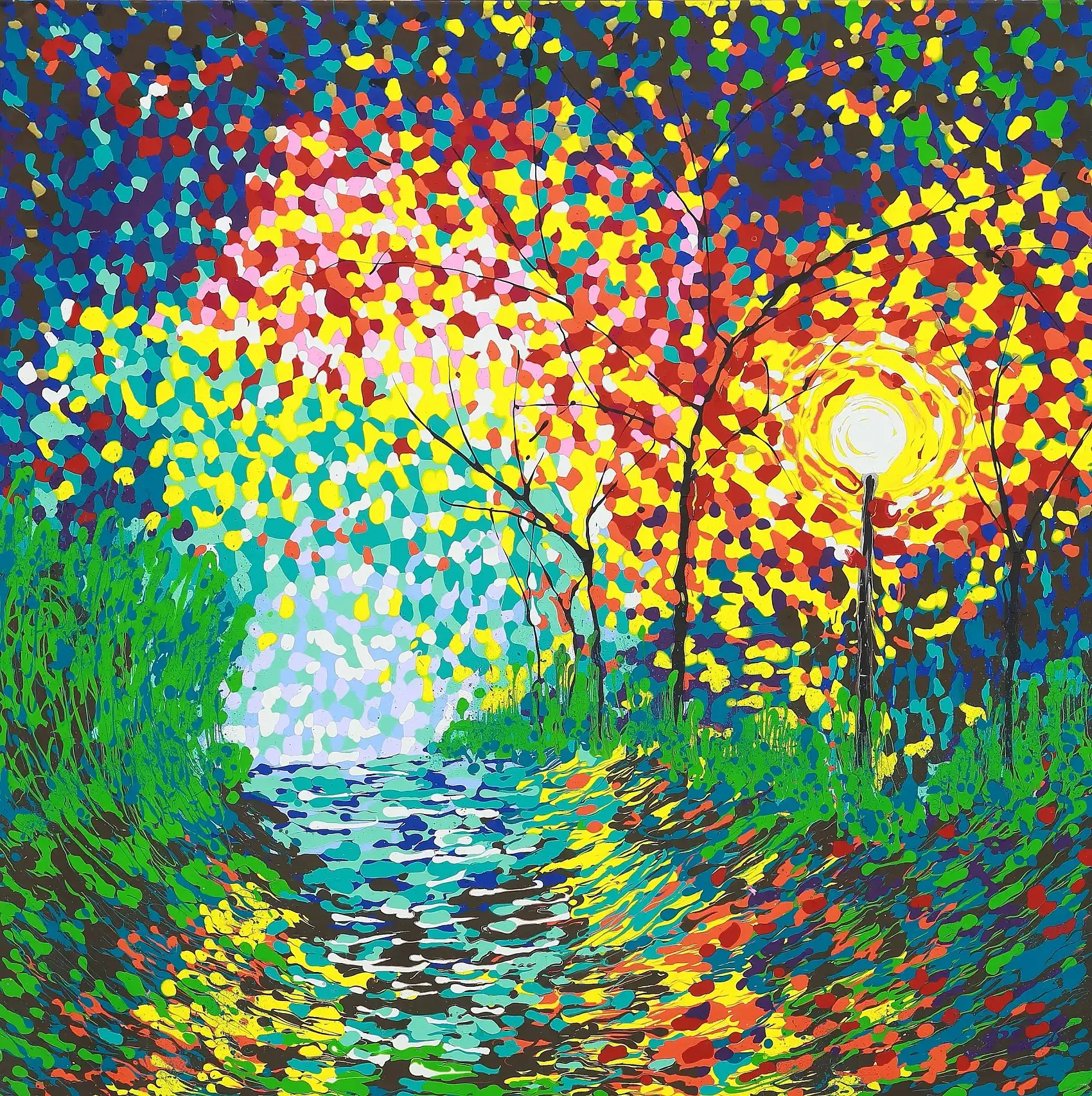 Nocturnal Glow | Low Lee Yong | Acrylic | TERAVARNA