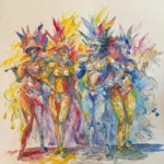 Samba Dancers by Eugen Serbanescu | TERAVARNA Marketplace