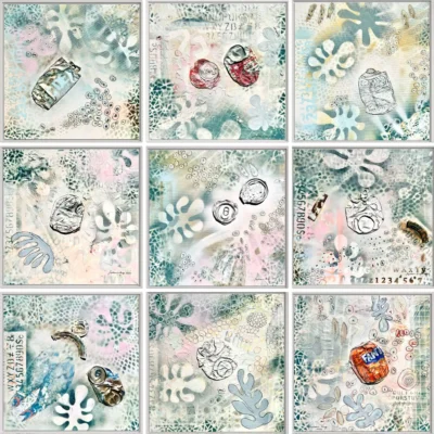 Trash Can Art Multiple