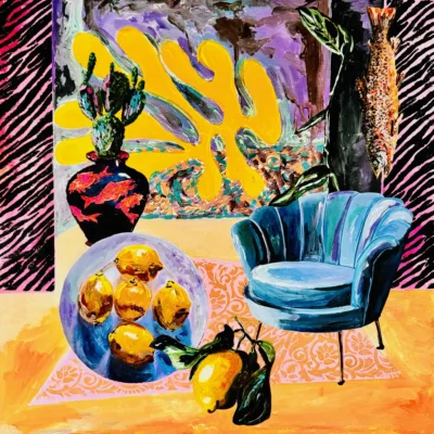 Tropical Interior with Lemon