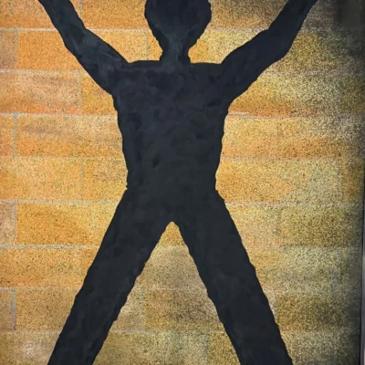 Up Against The Wall in Payne's Grey