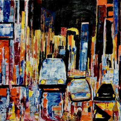 A Bussy Street of New York