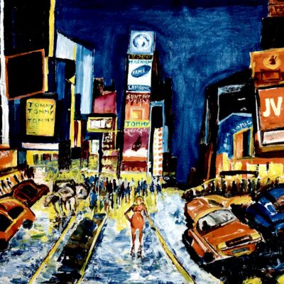 Beautiful Street of New York