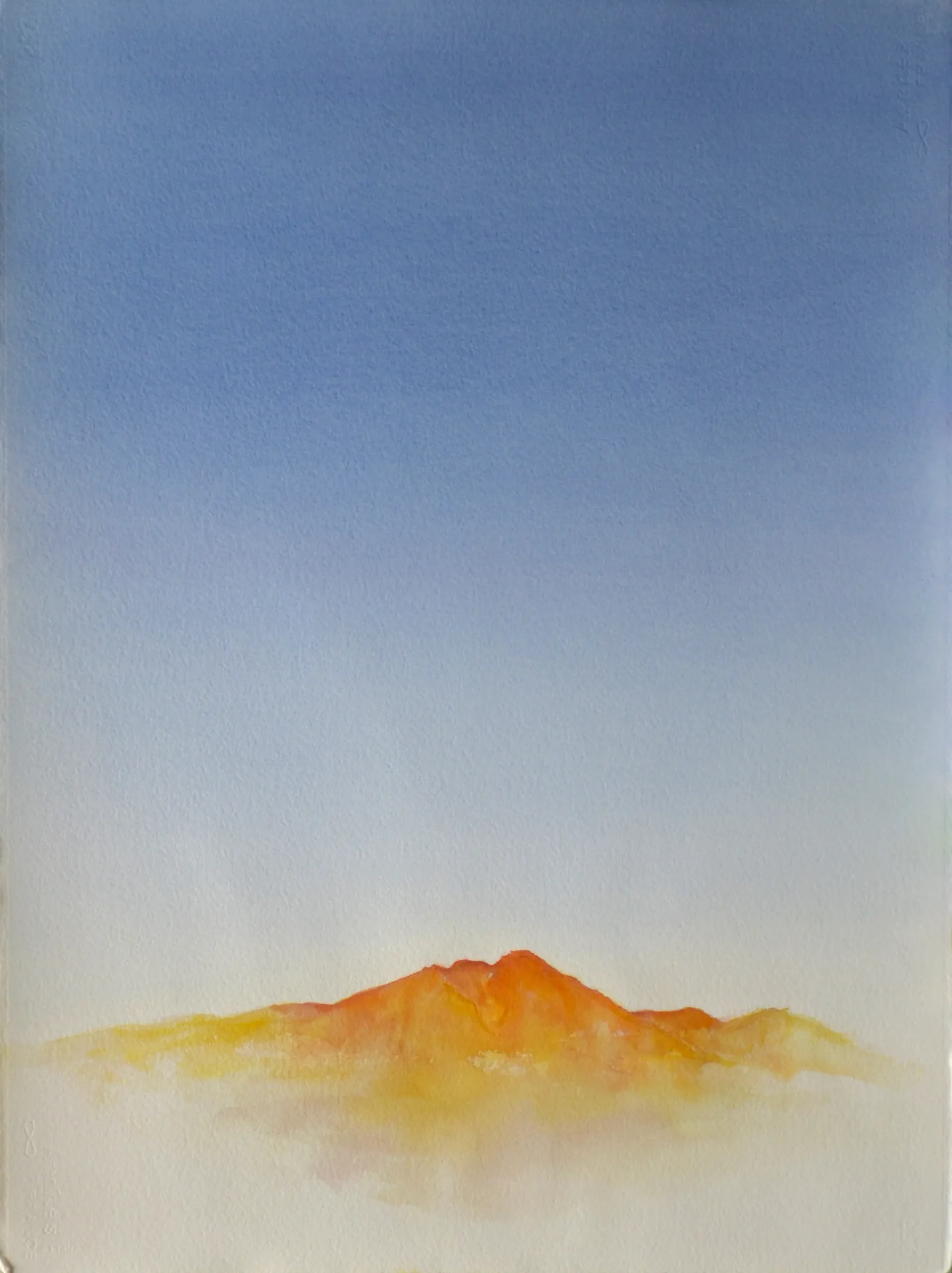 Hood Mountain Dusted in Orange