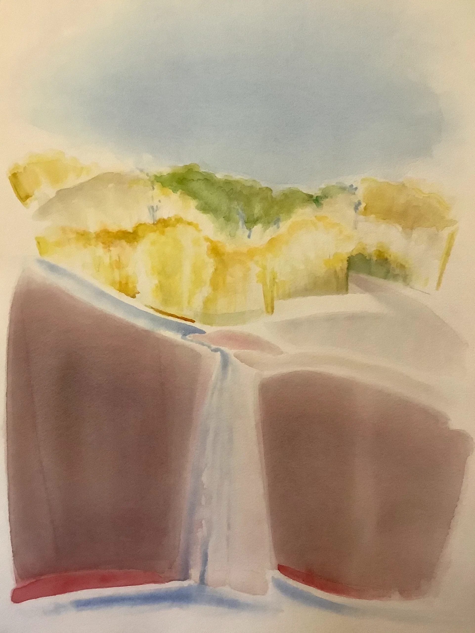 Waterfall at Base of Grotto