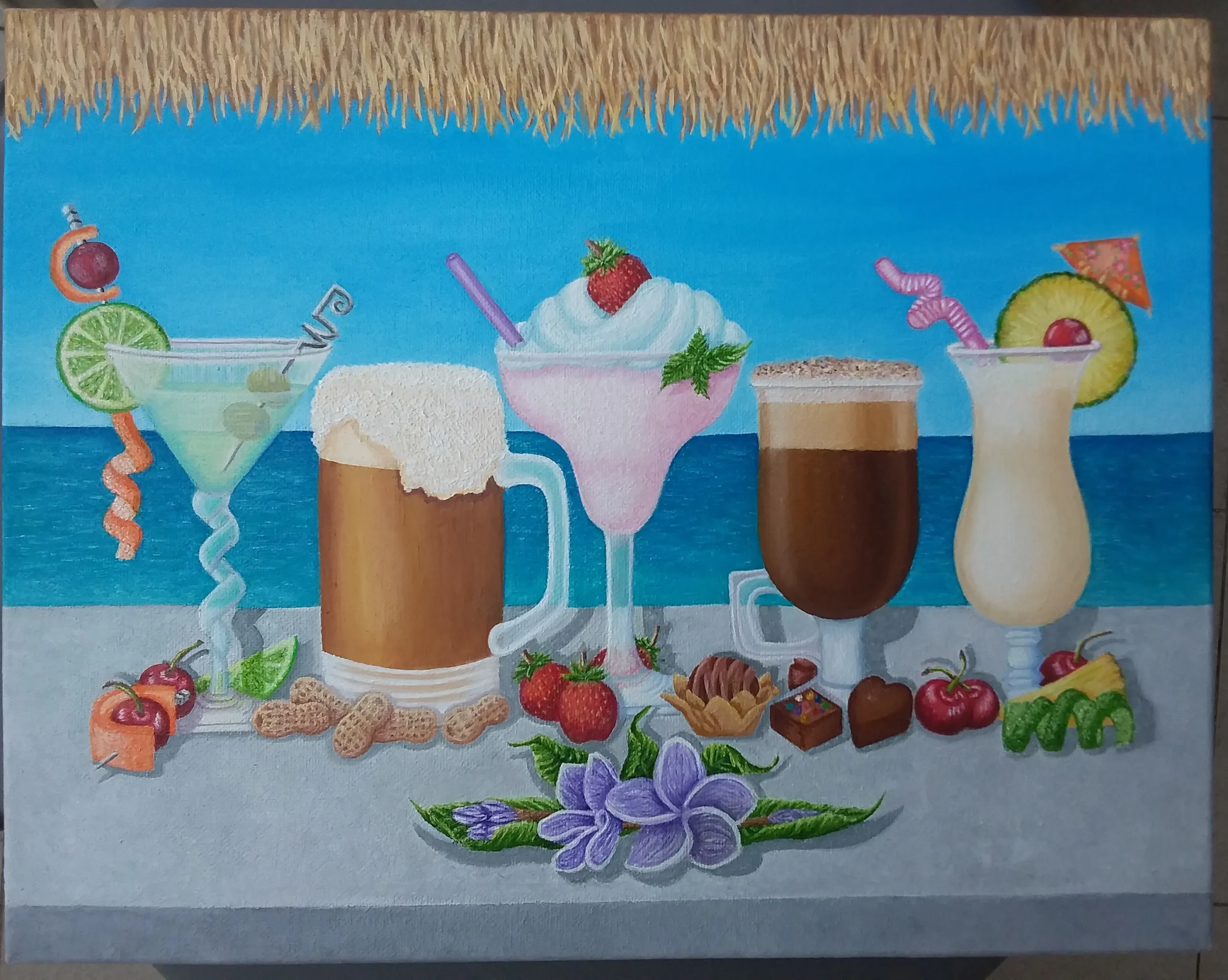 Happy Hour on One Happy Island