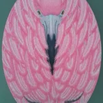 Watching my back - Flamingo