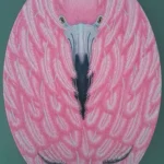 Watching my back - Flamingo