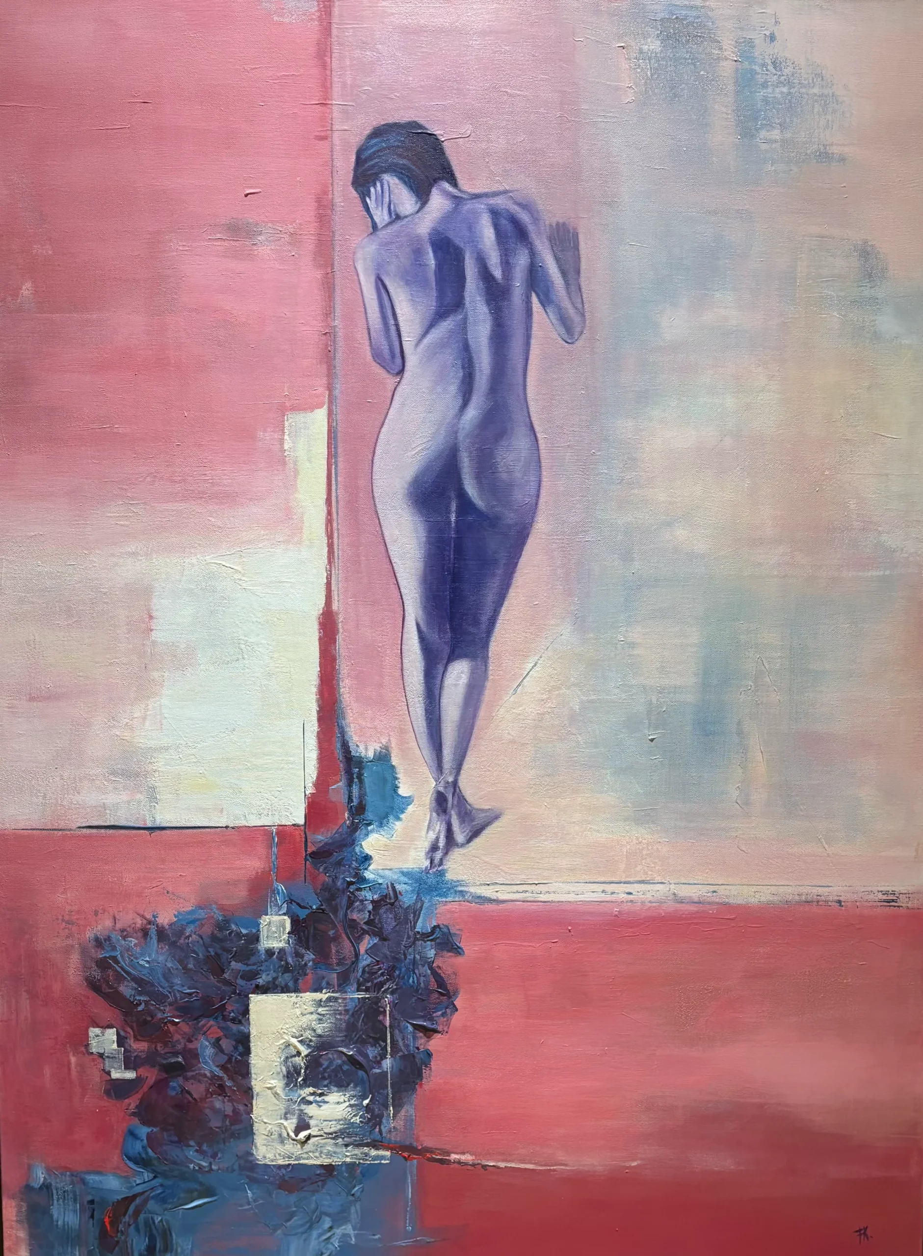 A Rosy-Blue Moment