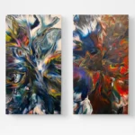 Dialogue of Depths Diptych