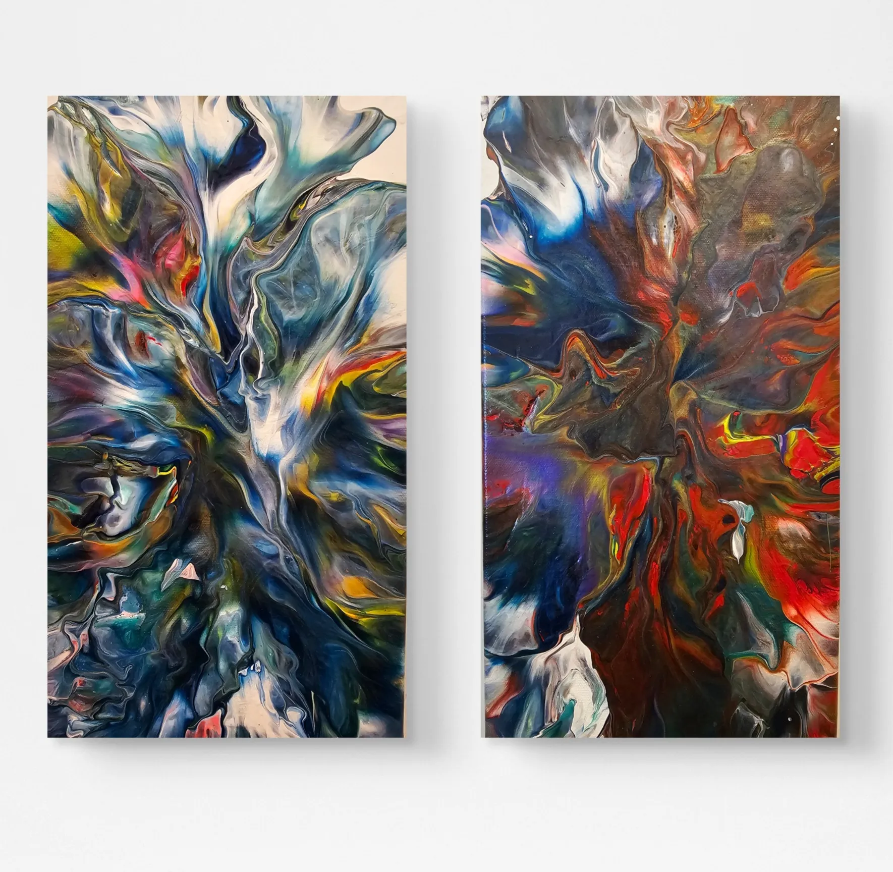 Dialogue of Depths Diptych