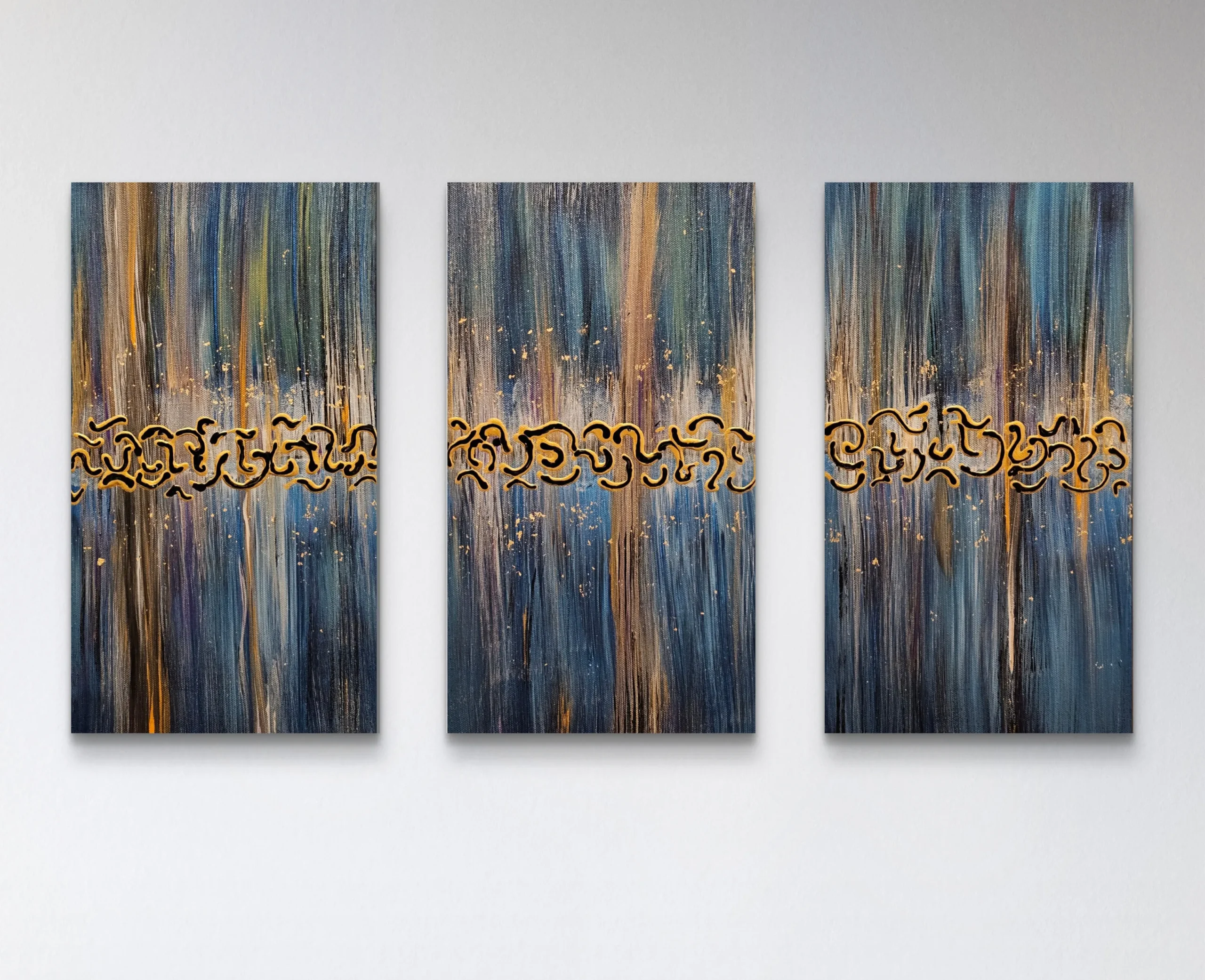 Golden Frequency Triptych