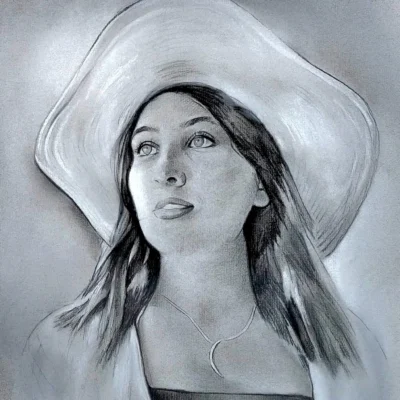 Lady with a hat