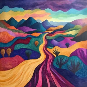 contemporary landscape paintings and art market