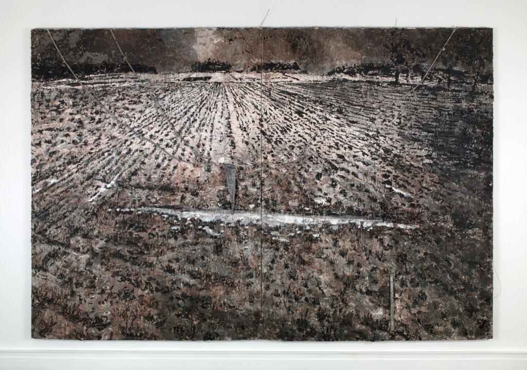 nature paintings. landscape by Anselm Kiefer