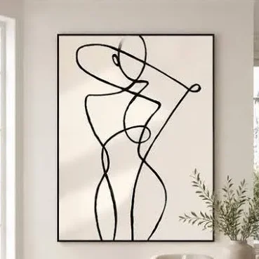 minimalist art for home office